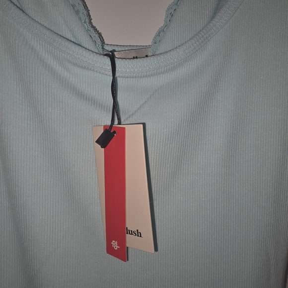 Popilush Mint Blue Dress With Built In Shapewear - Picture 2 of 7